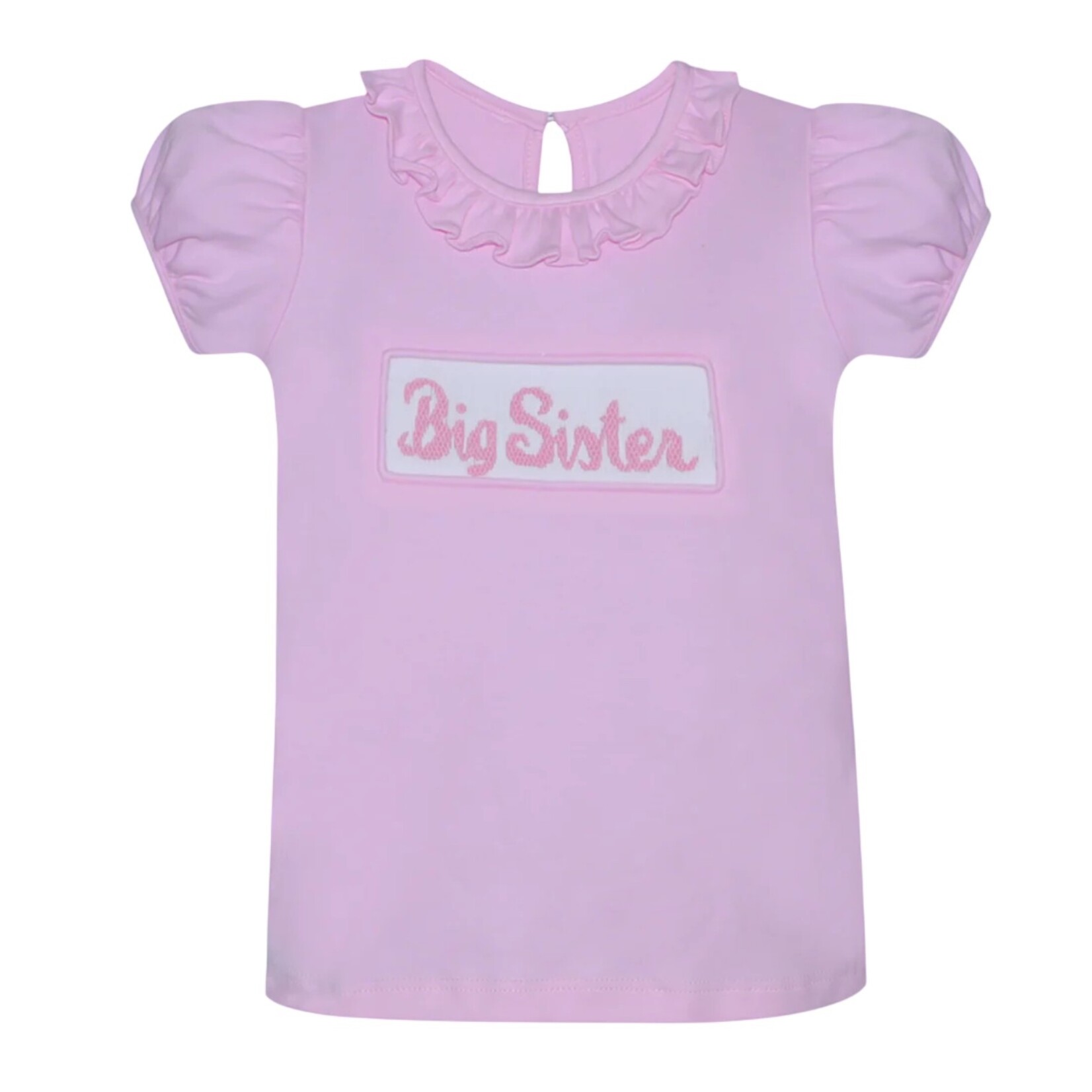 Remember Nguyen Pink Big Sister Smocked Shirt