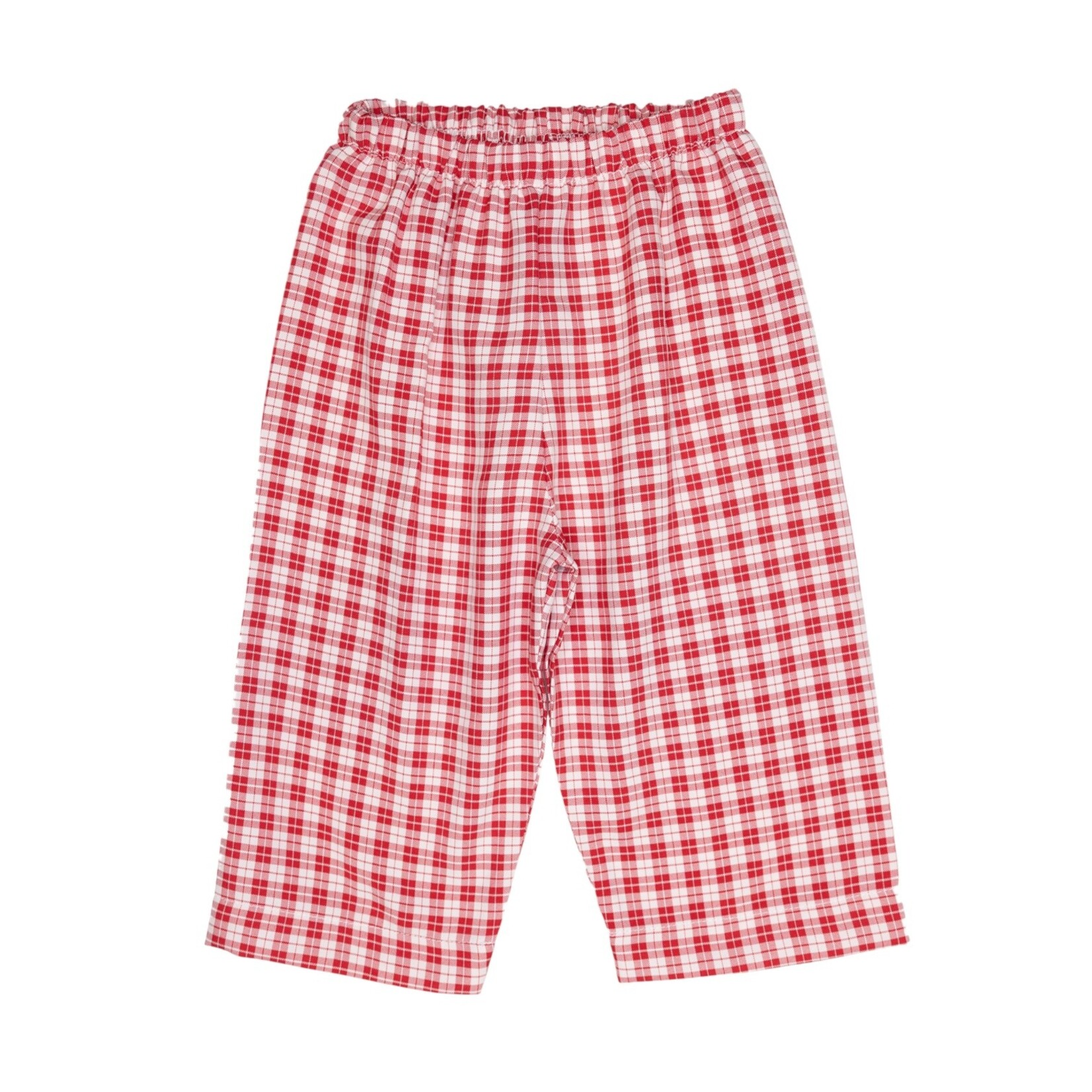 Sweet Dreams Red & White Plaid Boy Pant Set