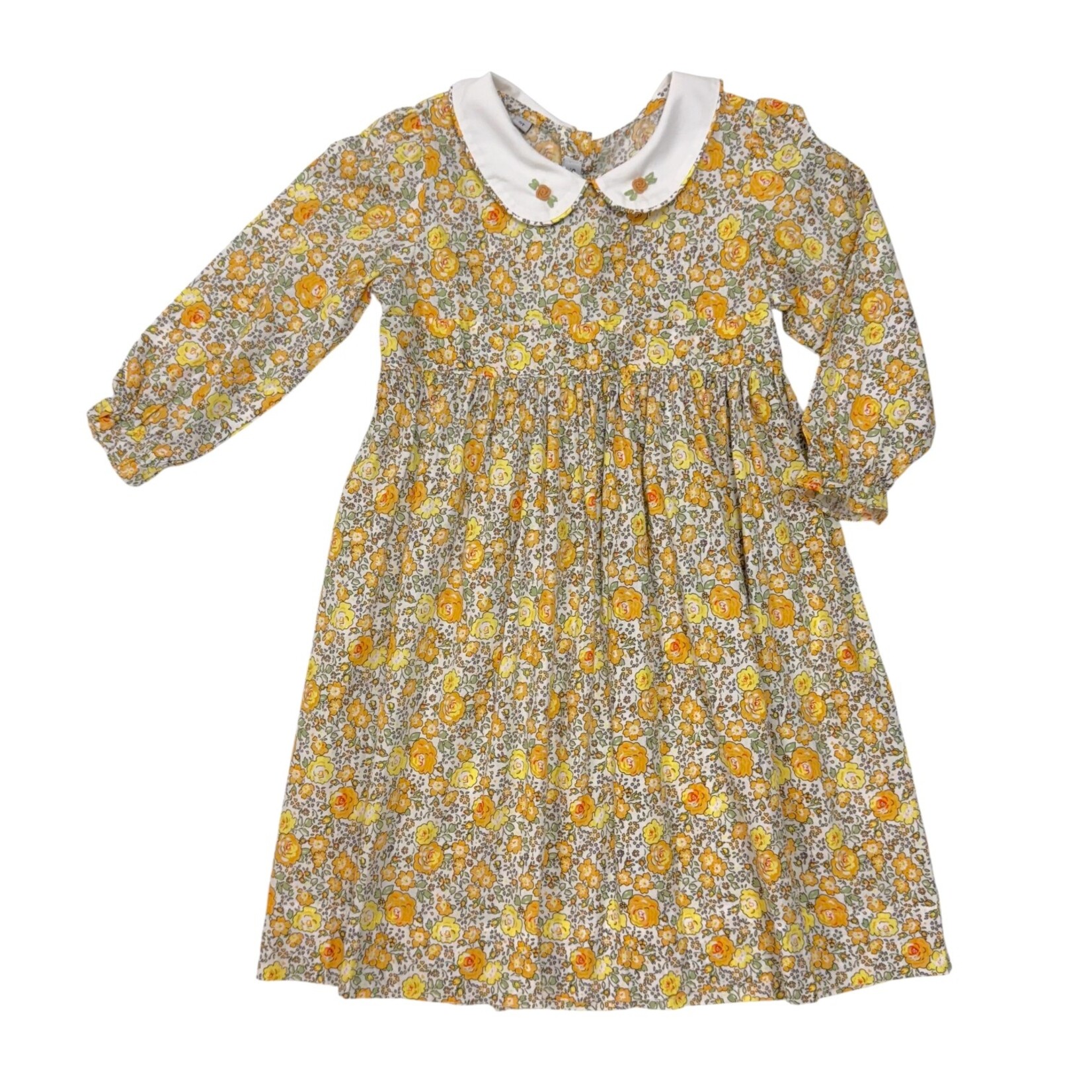 Sweet Dreams Jackie Yellow Floral Dress