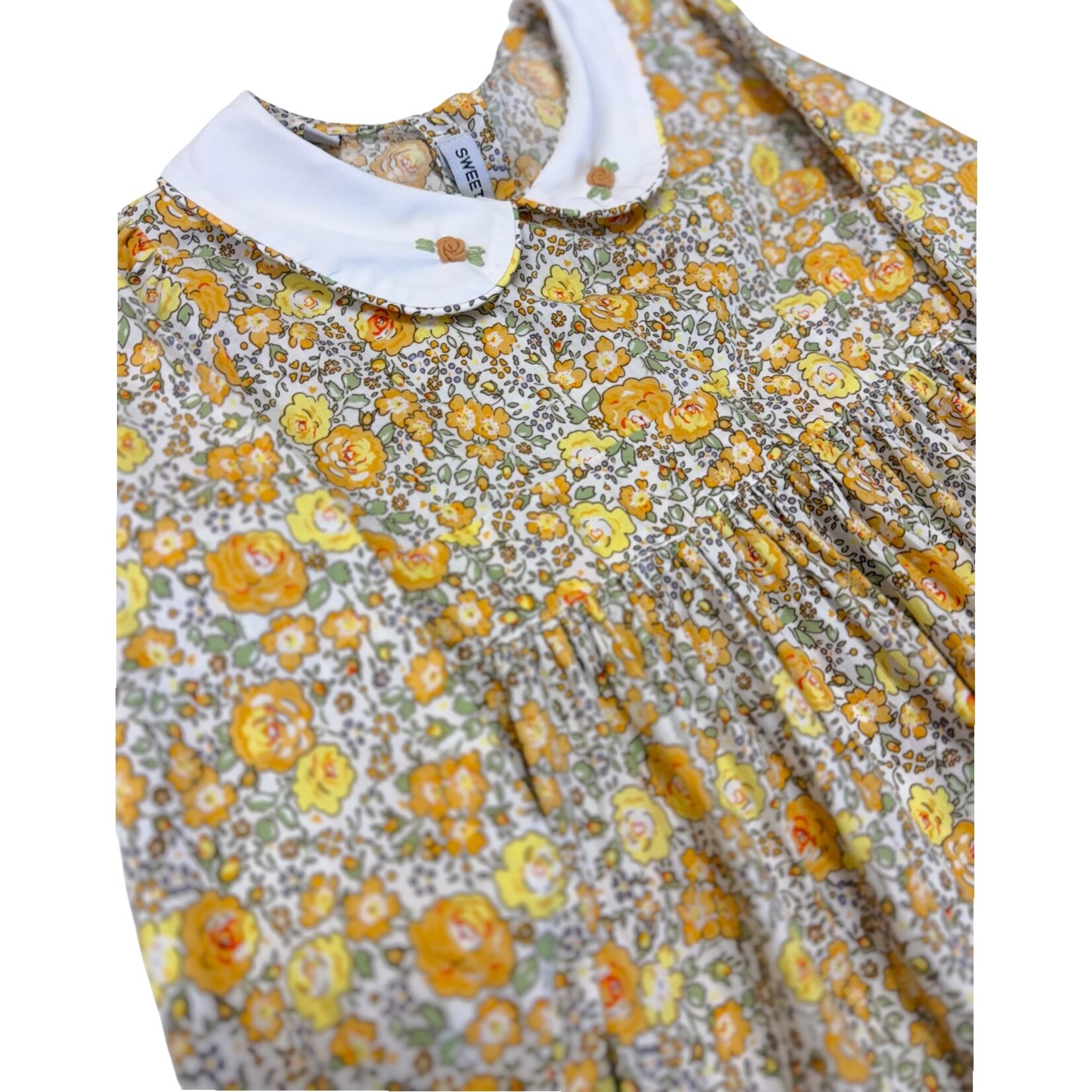 Sweet Dreams Jackie Yellow Floral Dress