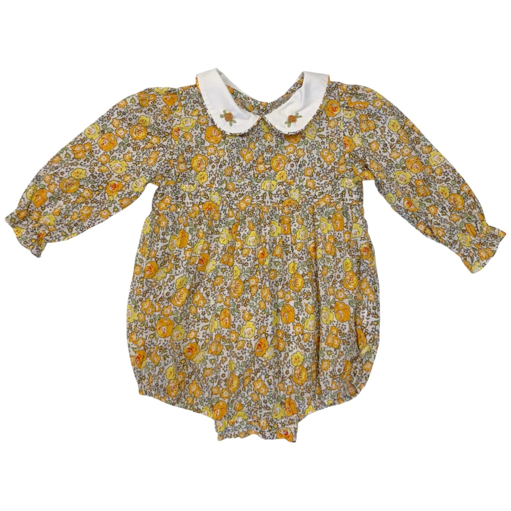 Sweet Dreams Jackie Yellow Floral Bubble