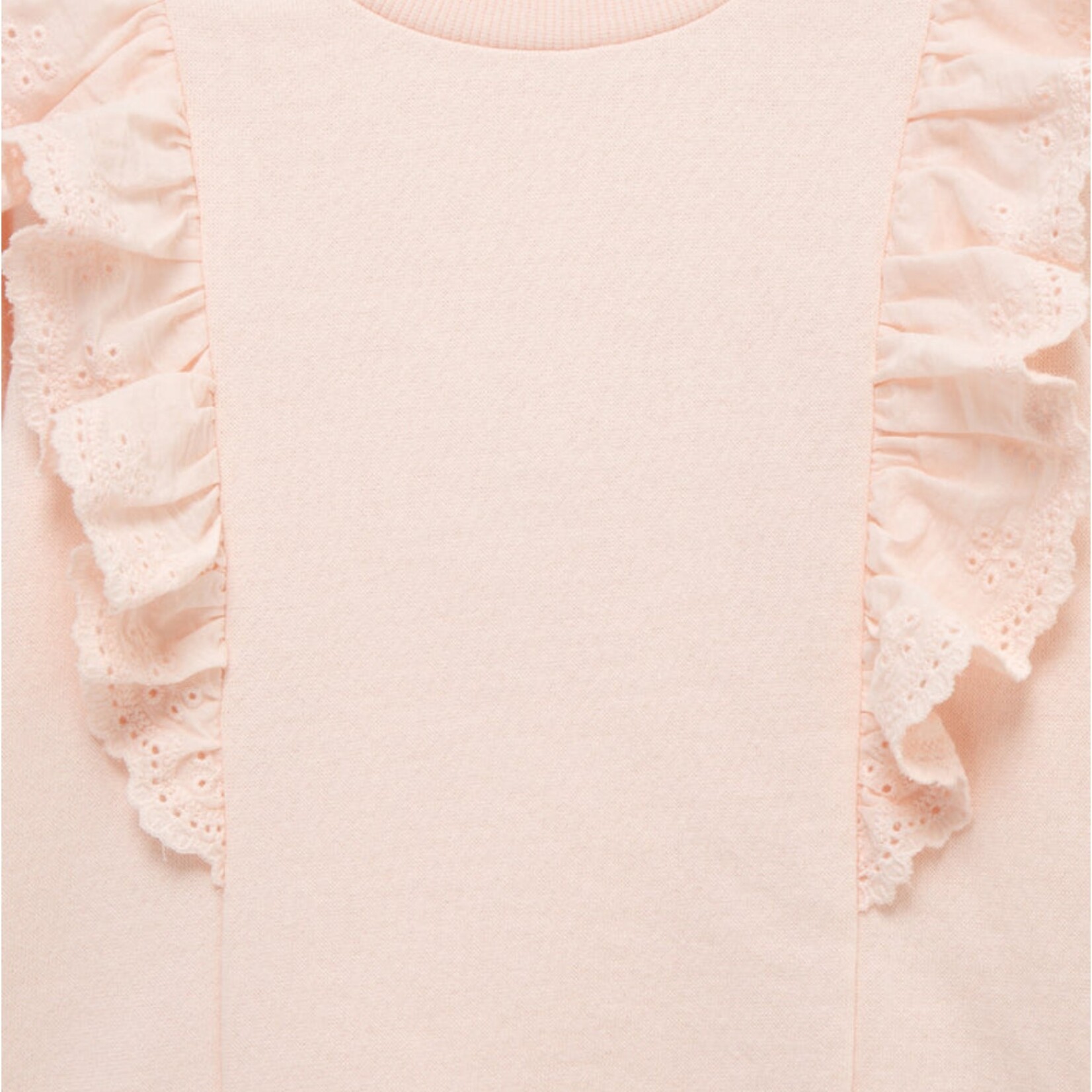 Little Me Pink Eyelet Jogger Set