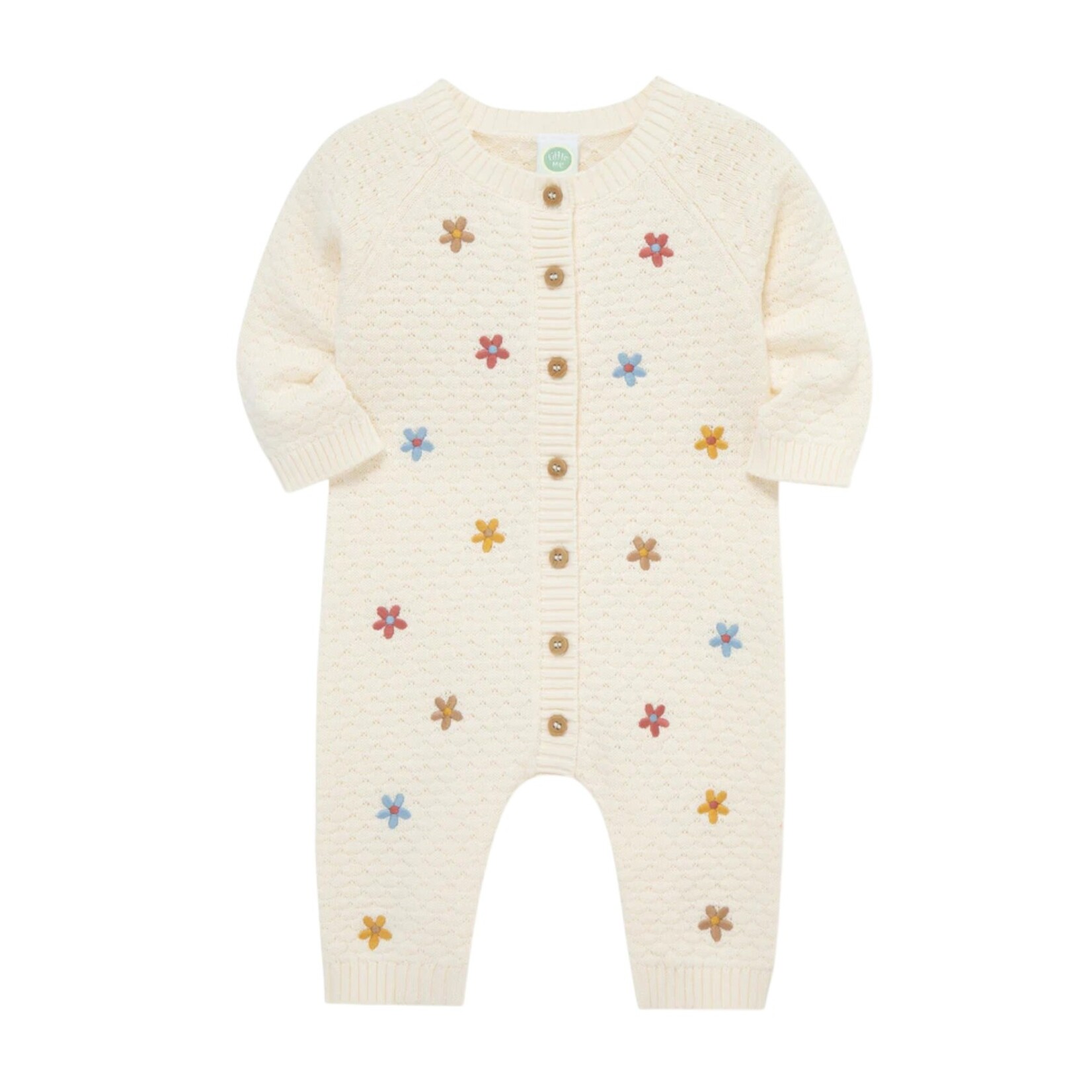 Little Me Fun Floral Coverall