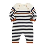 Little Me Block Stripe Coverall