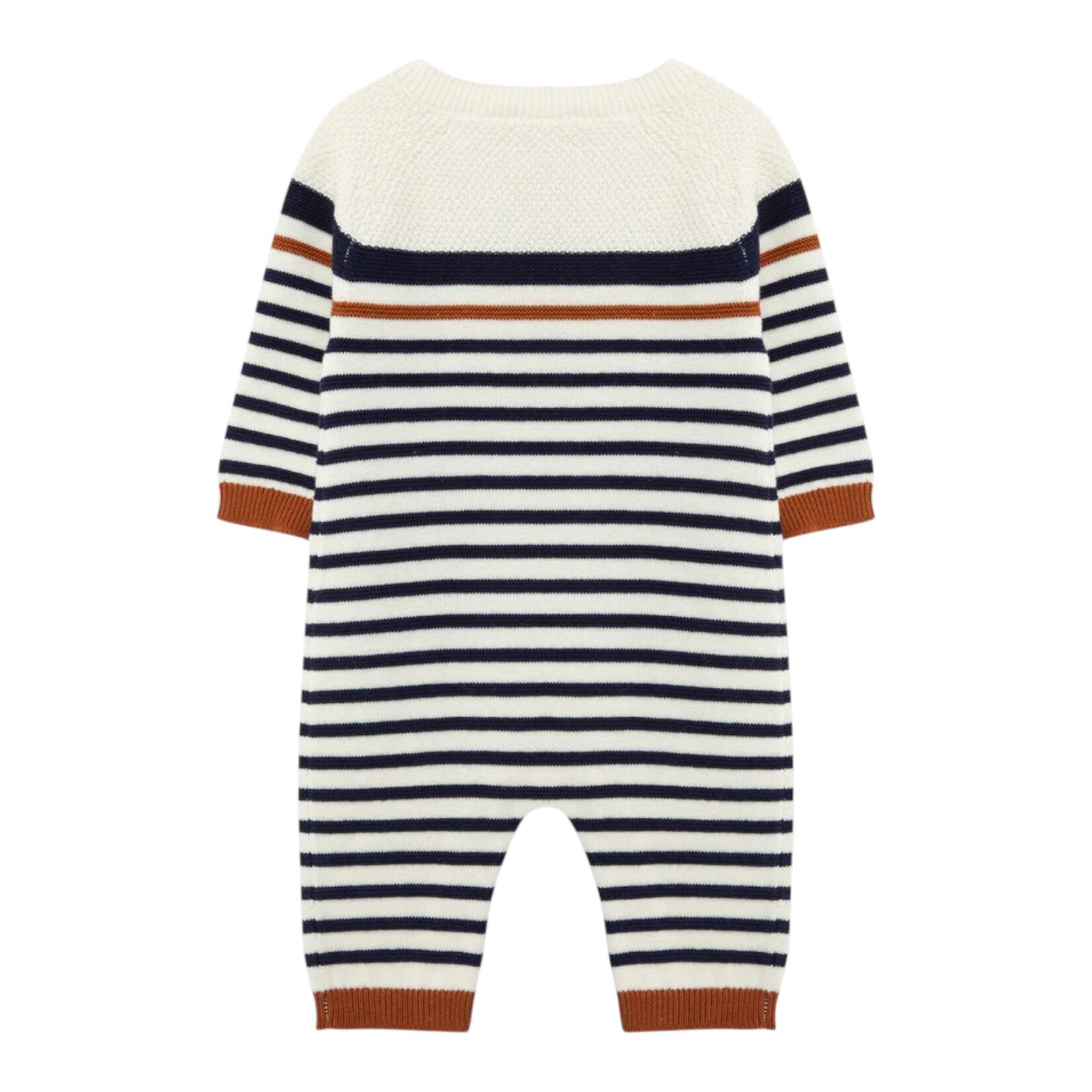 Little Me Block Stripe Coverall