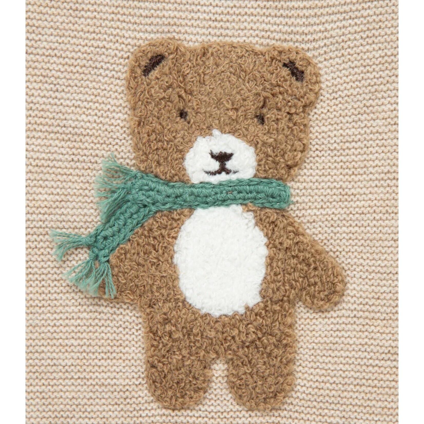 Little Me Bear Sweater Set