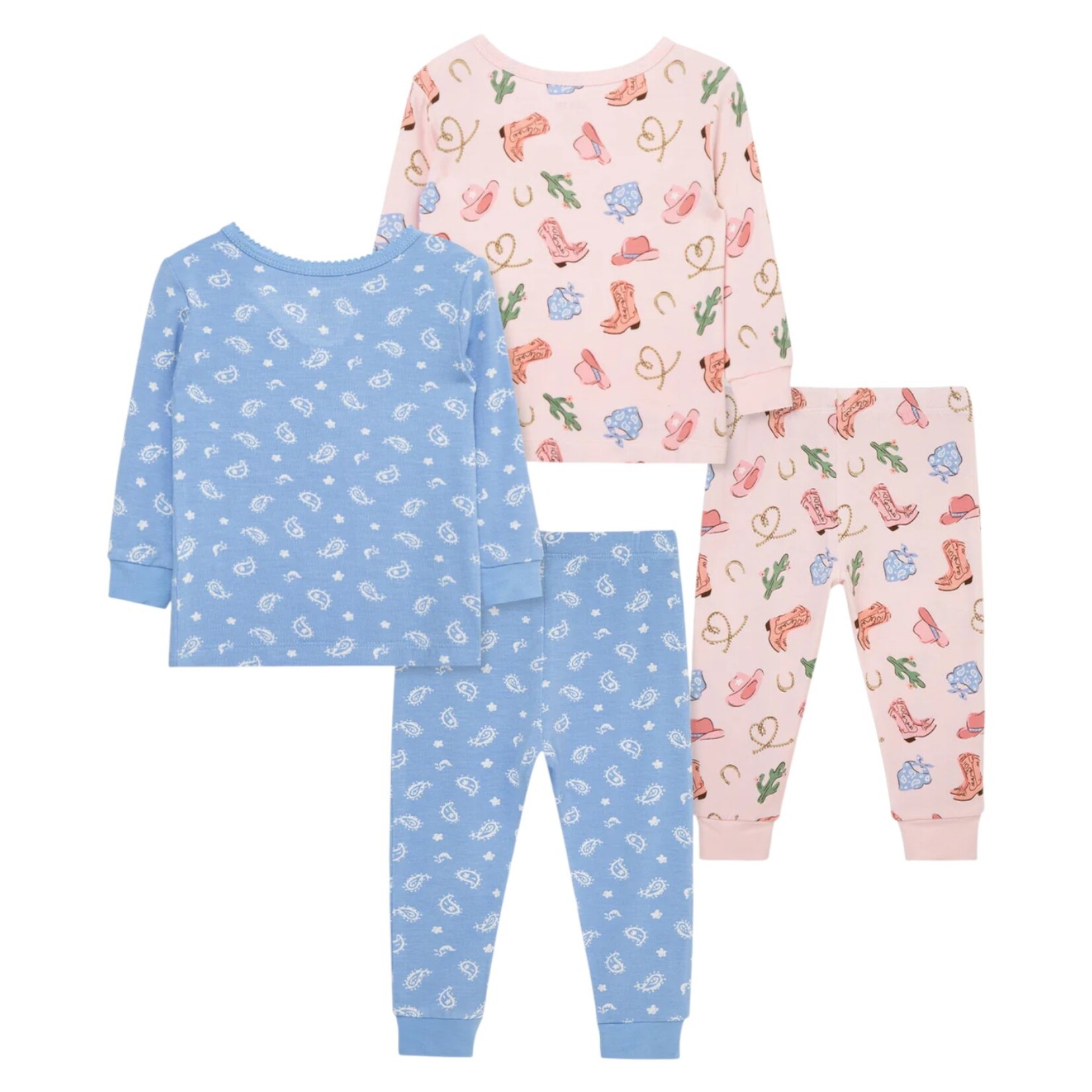 Little Me Cowgirl Bamboo PJ Set