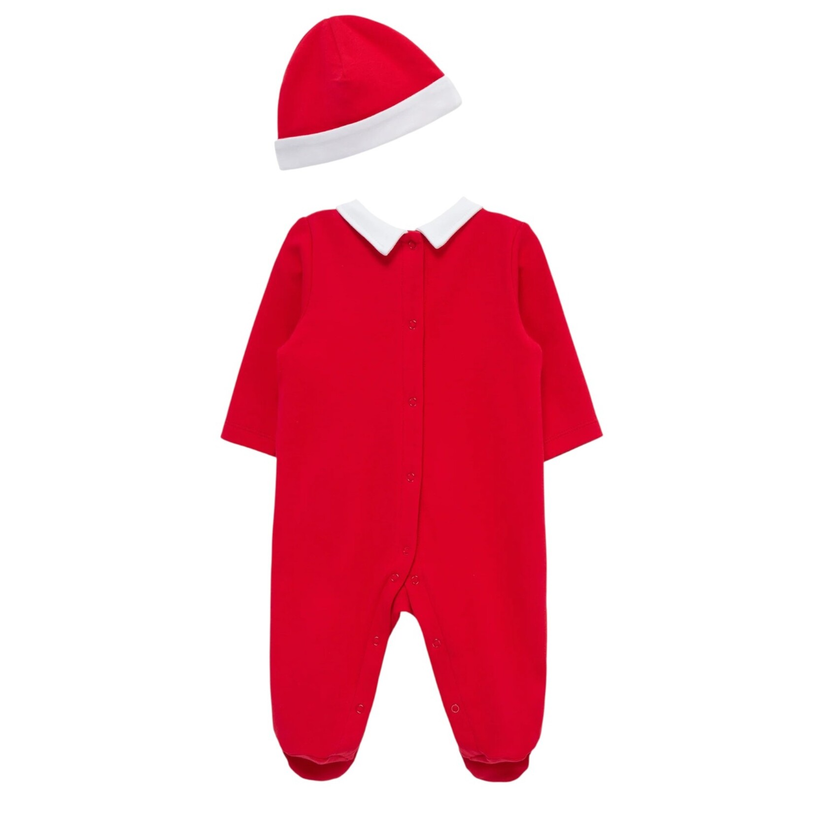 Little Me My First Christmas Footie & Hat