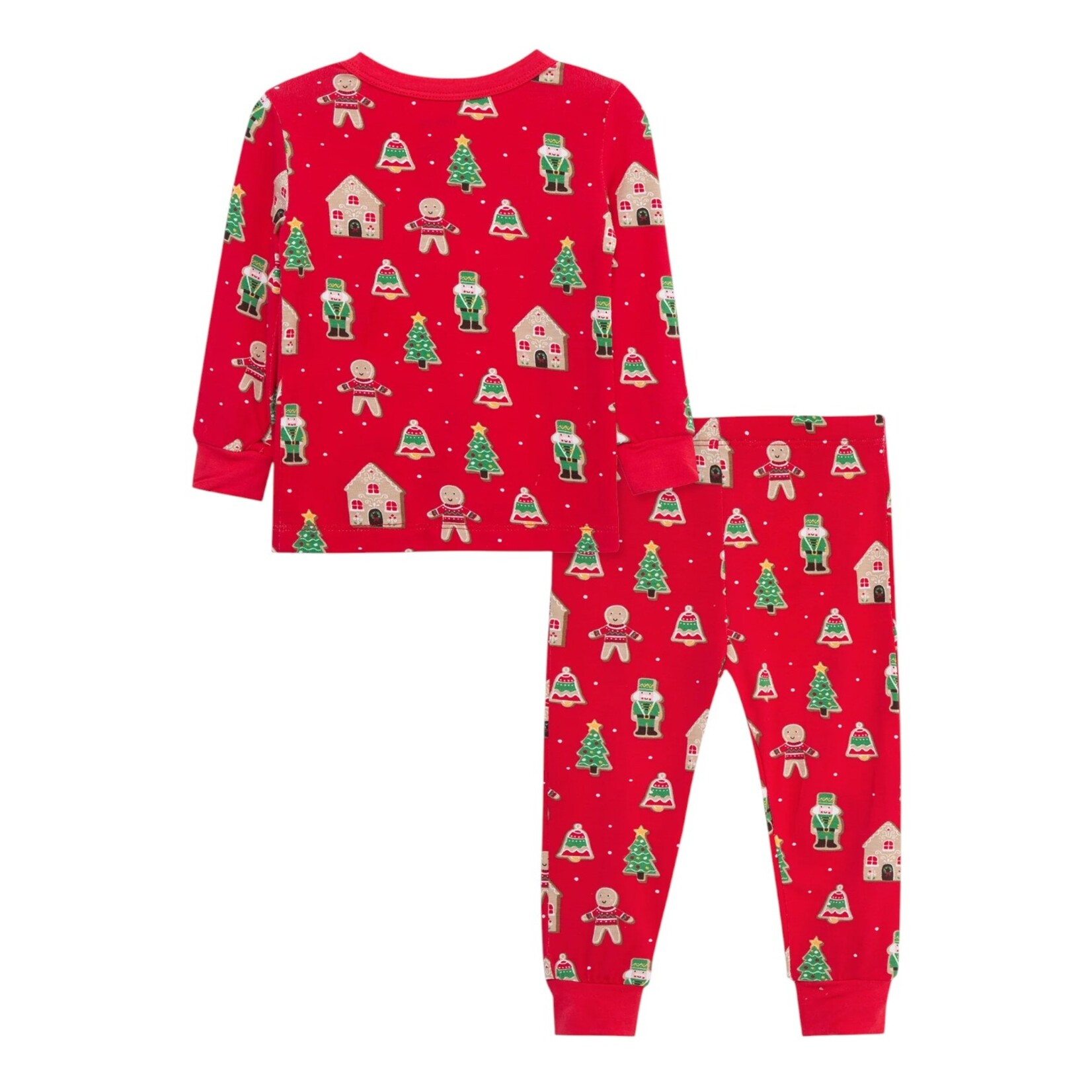 Little Me Gingerbread Bamboo PJ Set