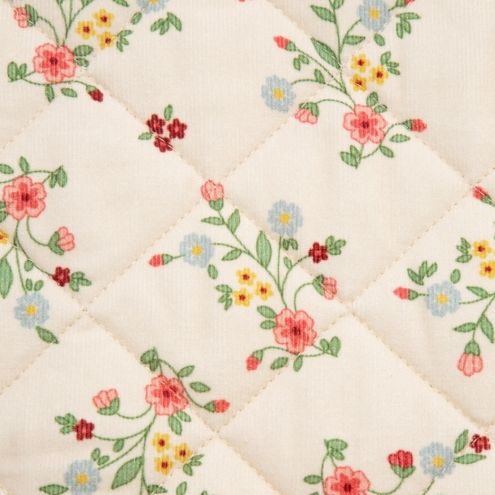 Little Me Floral Corduroy Jacket Set