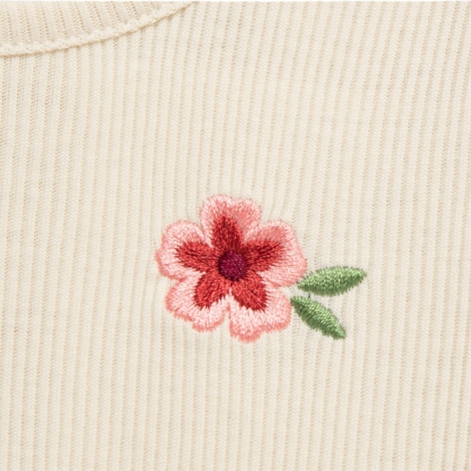 Little Me Floral Corduroy Jacket Set