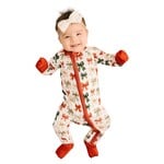 Little One Shop Holiday Bows Bamboo Sleeper