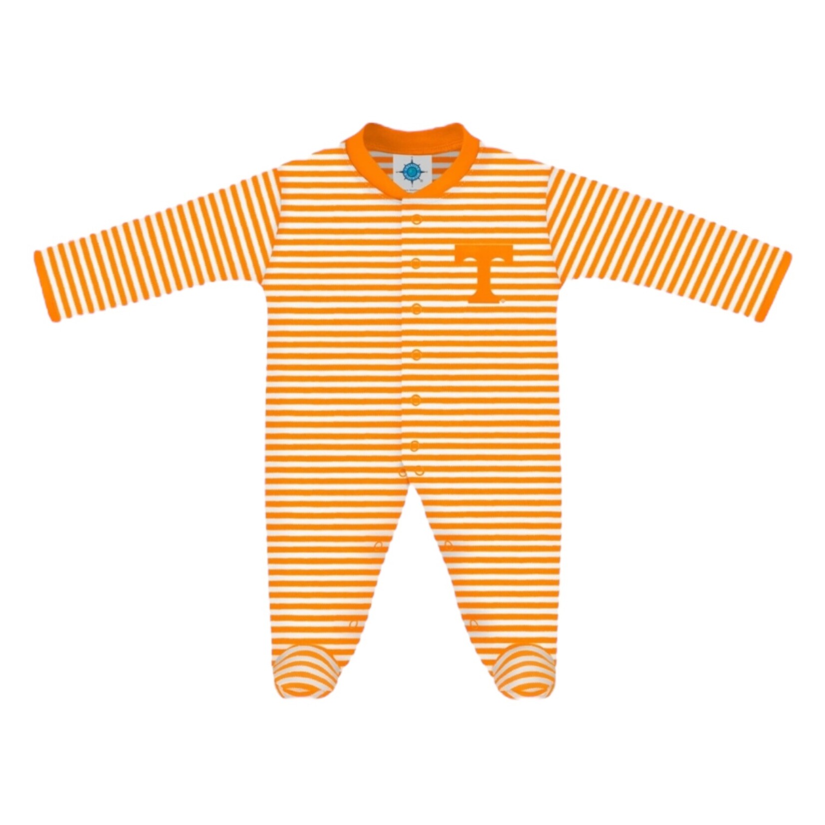 Creative Knitwear Striped Power T Footie