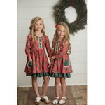 Red & Green Plaid Christmas Dress
