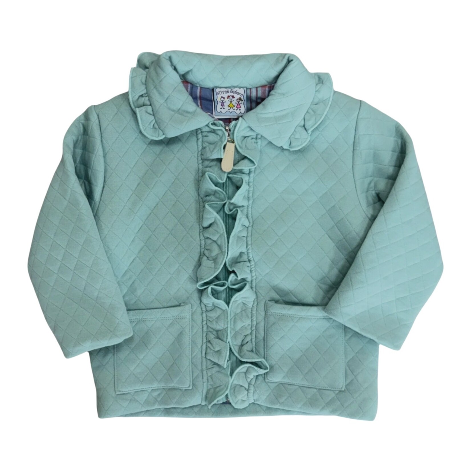 Three Sisters Green Quilted Reese Jacket