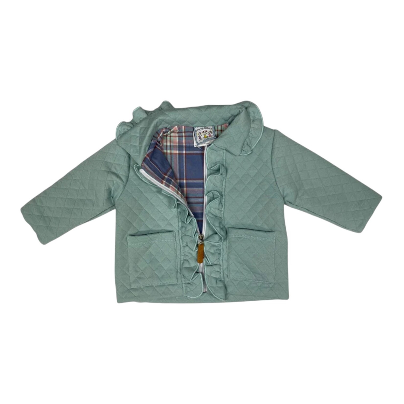 Three Sisters Green Quilted Reese Jacket