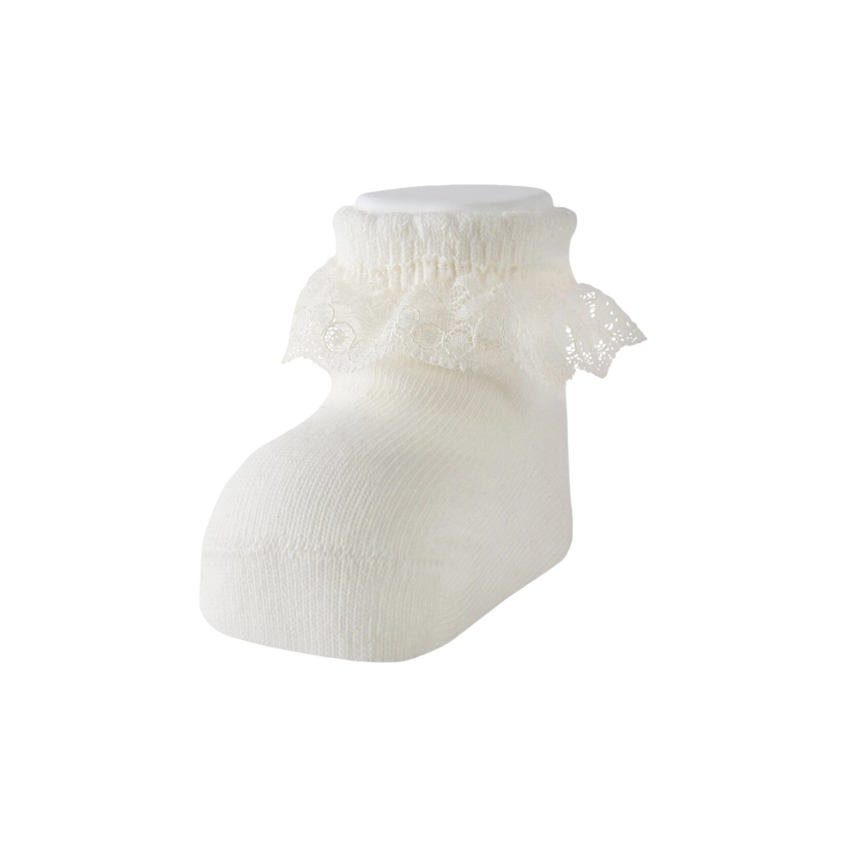 Carlomagno Newborn Lace Socks