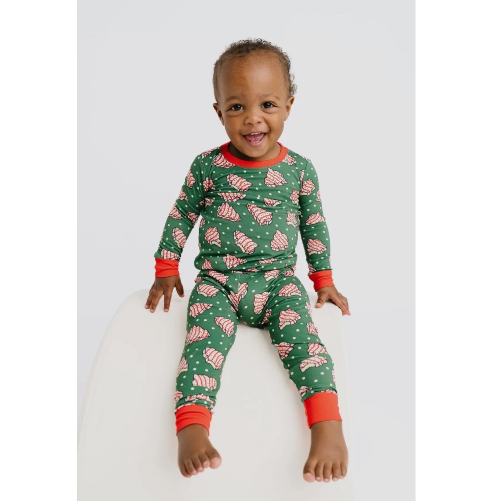 Little One Shop Tree Cakes Bamboo PJ Set