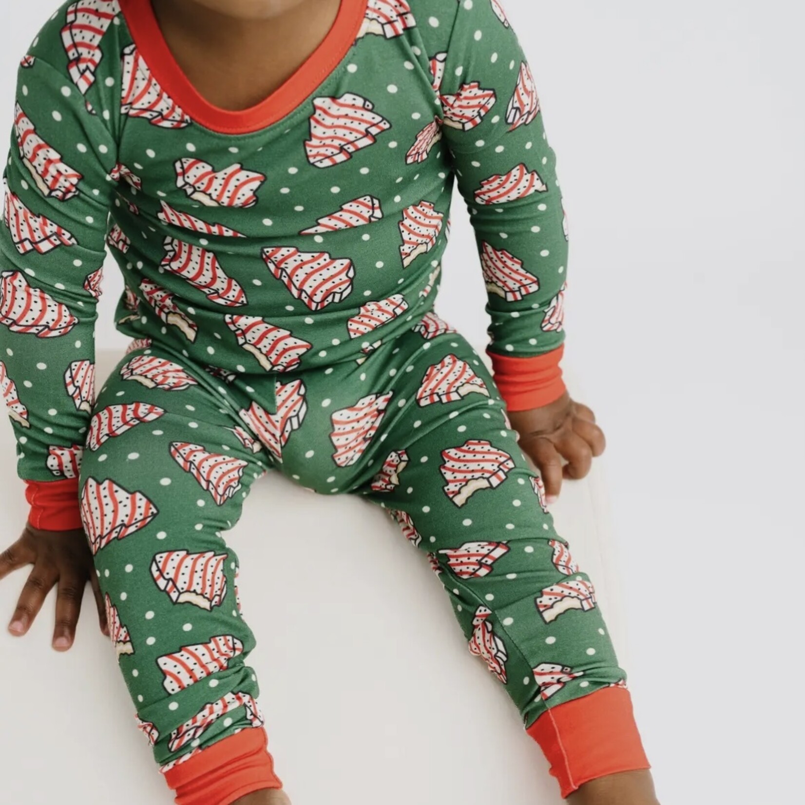 Little One Shop Tree Cakes Bamboo PJ Set