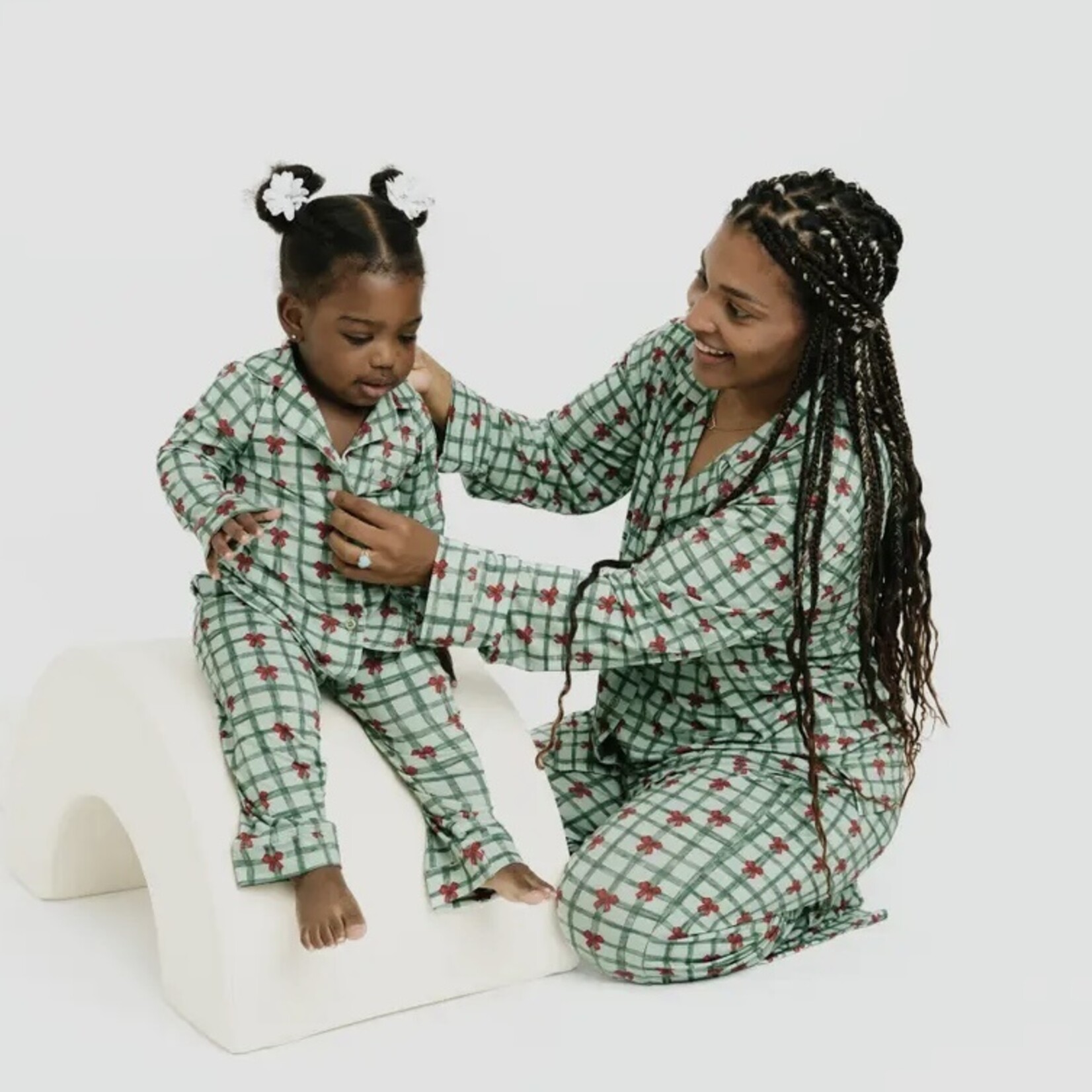 Little One Shop Gift Wrapped Women's Button PJ Set