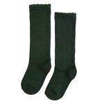 Forest Scalloped Knee High Socks