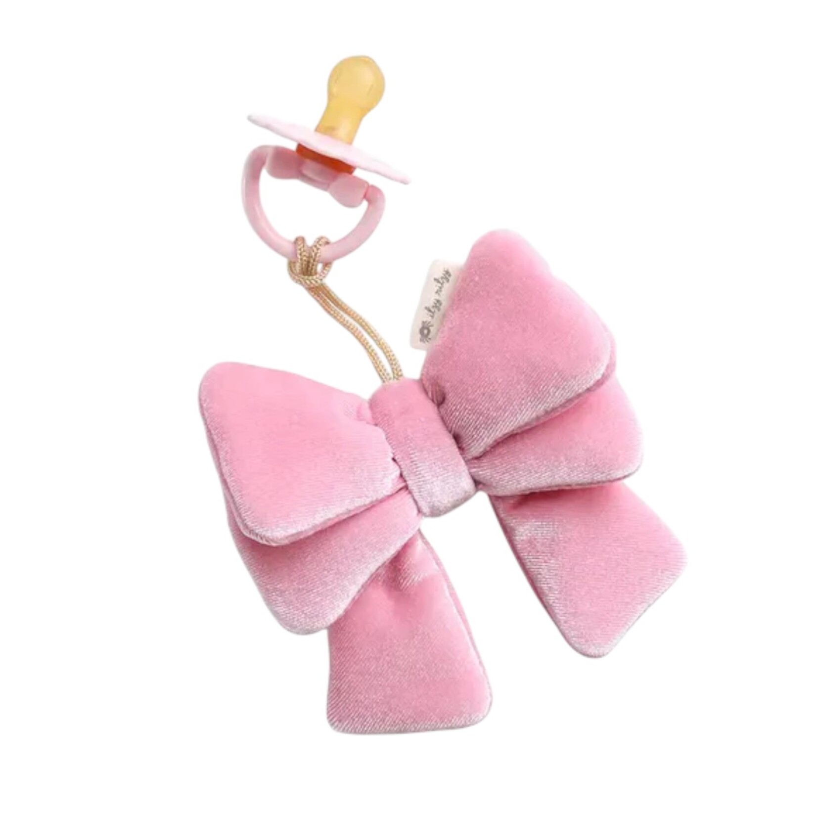 Itzy Ritzy Bitzy Paci & Plush Bow