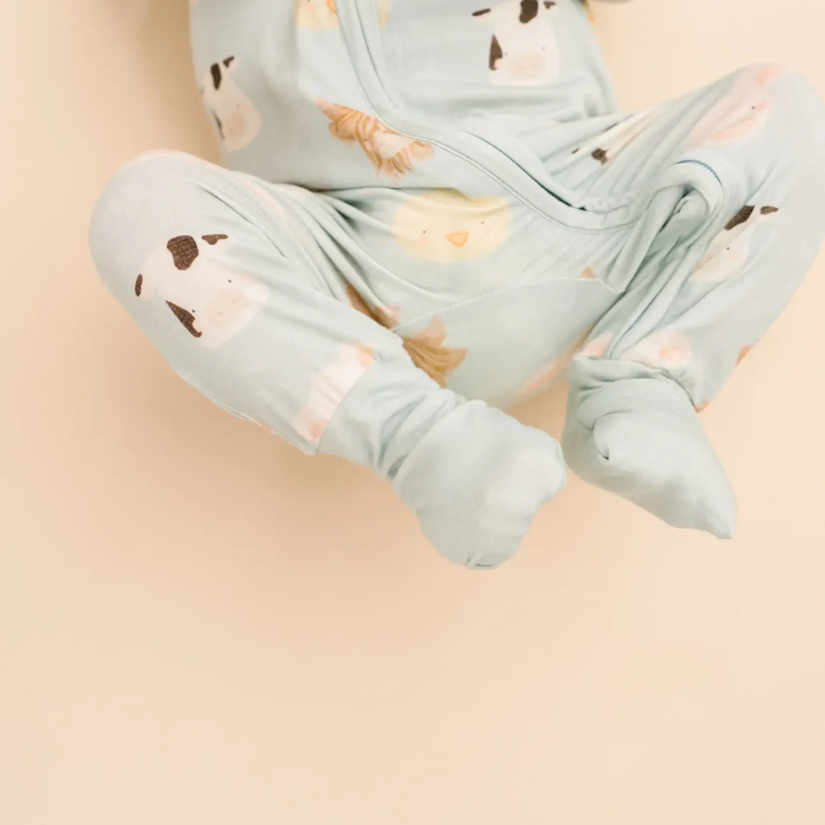 Little One Shop Happy Farm Bamboo Sleeper