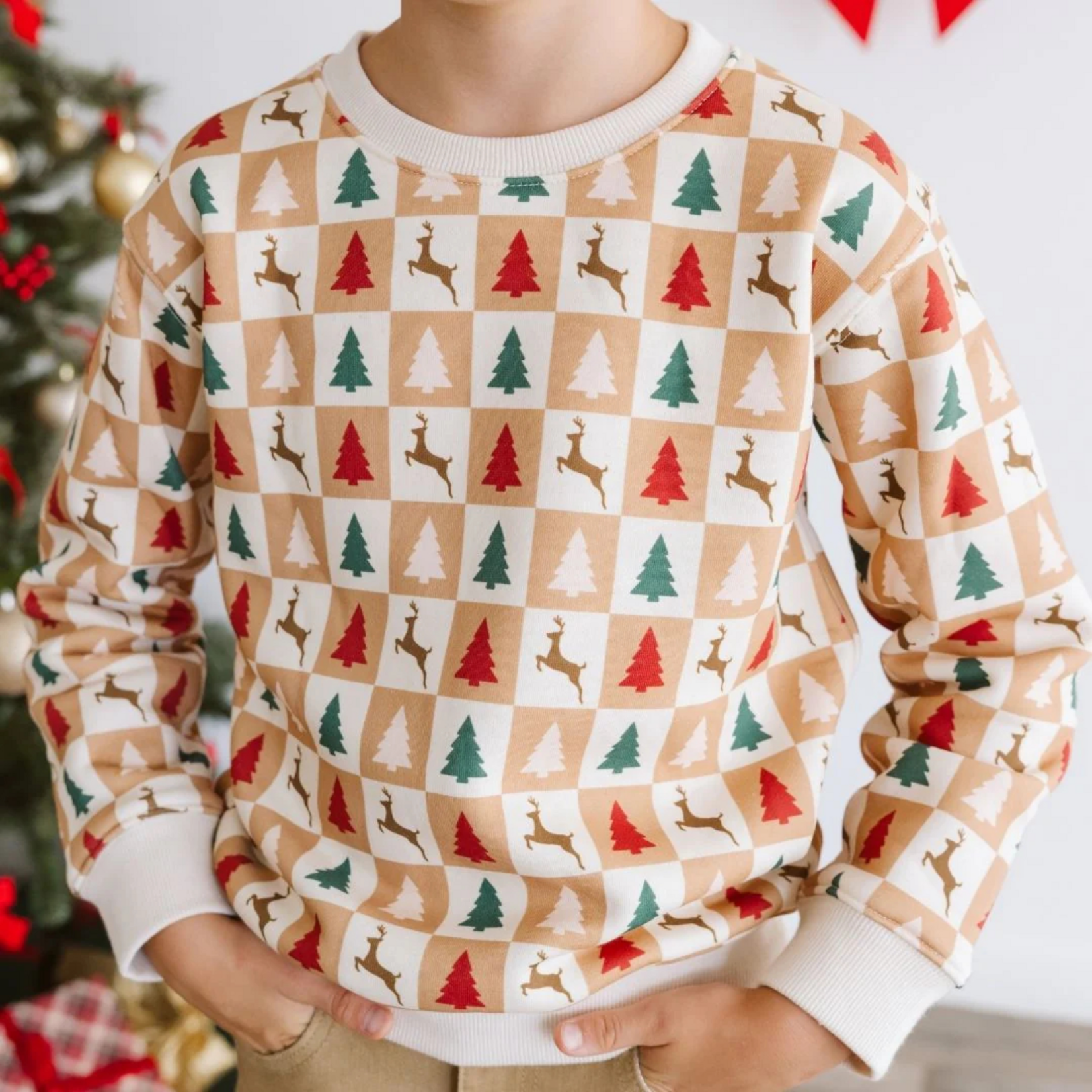 Sweet Wink Cabin Christmas Sweatshirt
