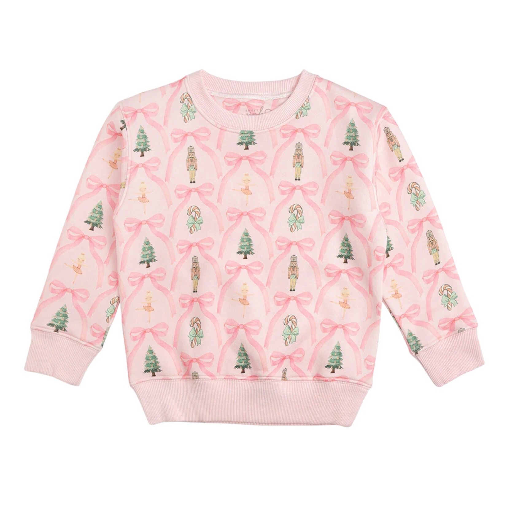Sweet Wink Nutcracker Trellis Sweatshirt
