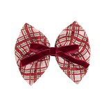 Sweet Wink Christmas Plaid Bow