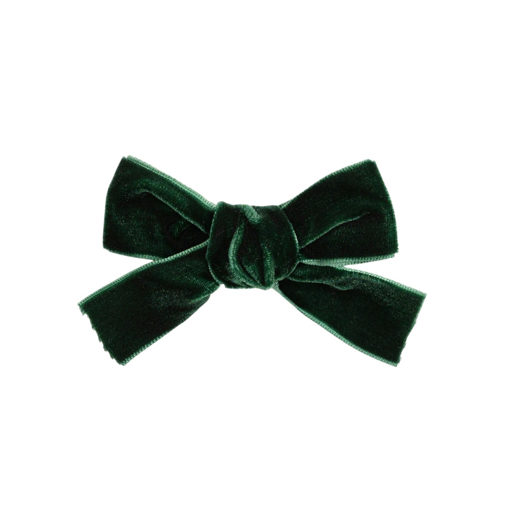 Sweet Wink Emerald Green Velvet Bow