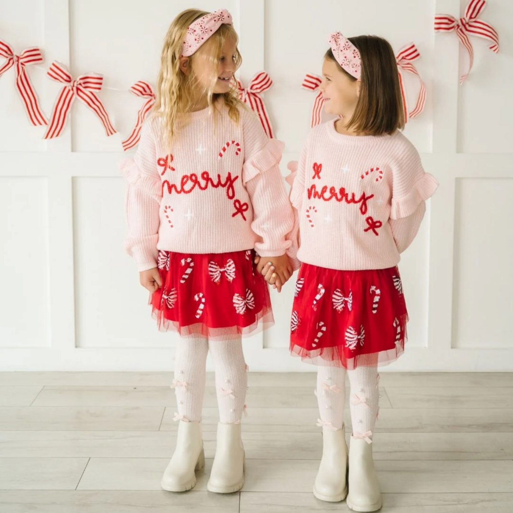 Sweet Wink Candy Cane Sequin Tutu