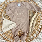 Wonderfully Made Newborn Child of God Romper & Hat