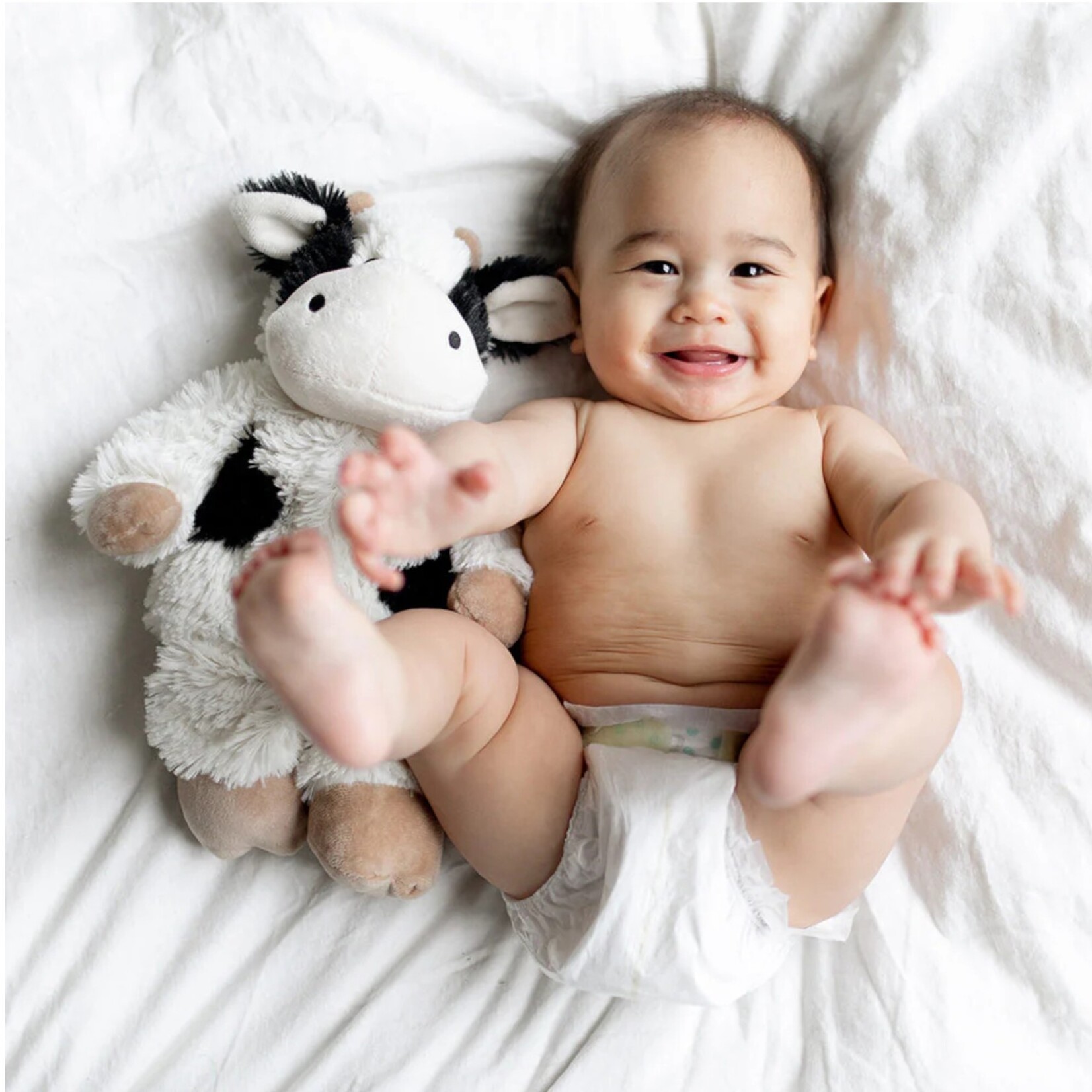 Warmies Black and White Cow Warmies