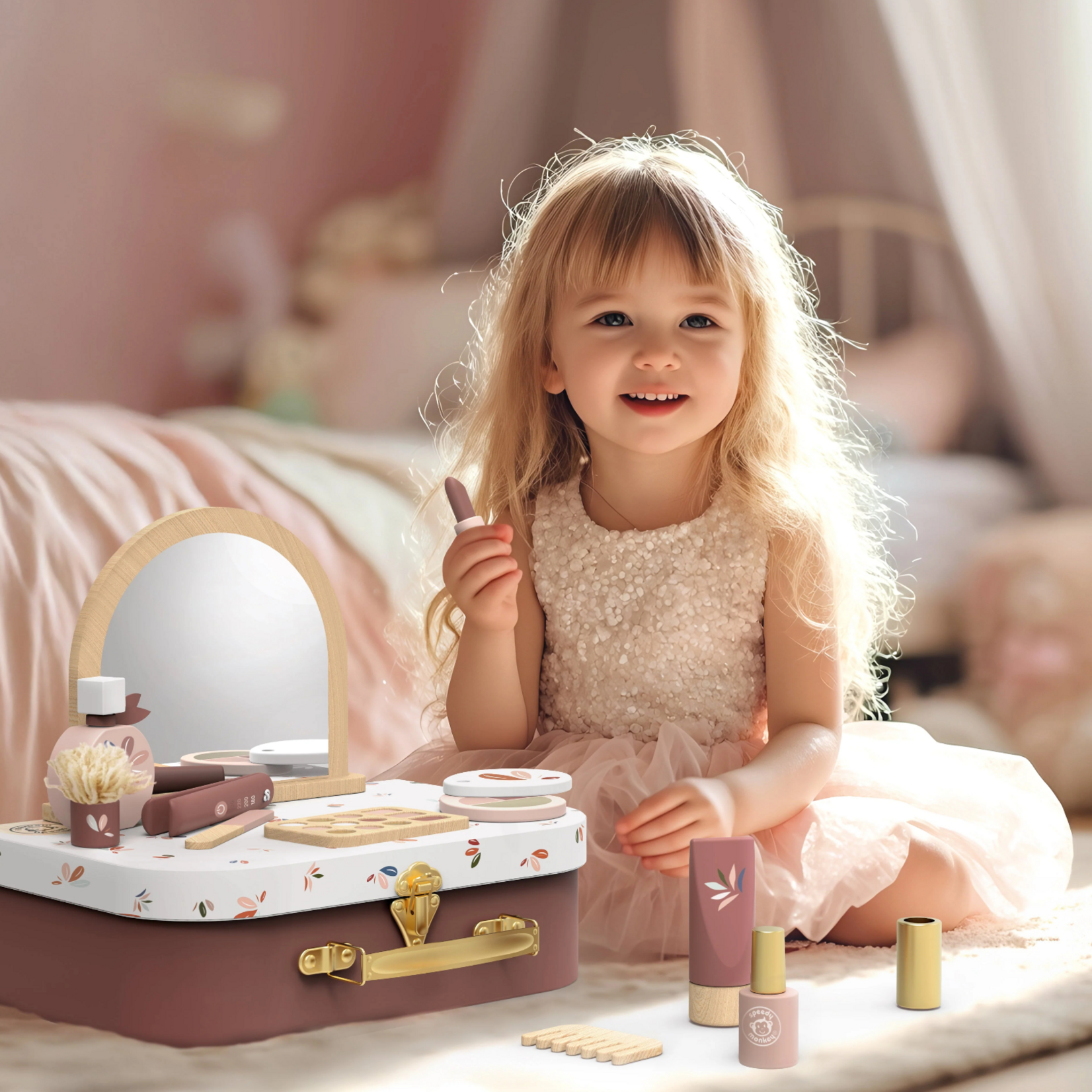 Speedy Monkey Beauty Suitcase