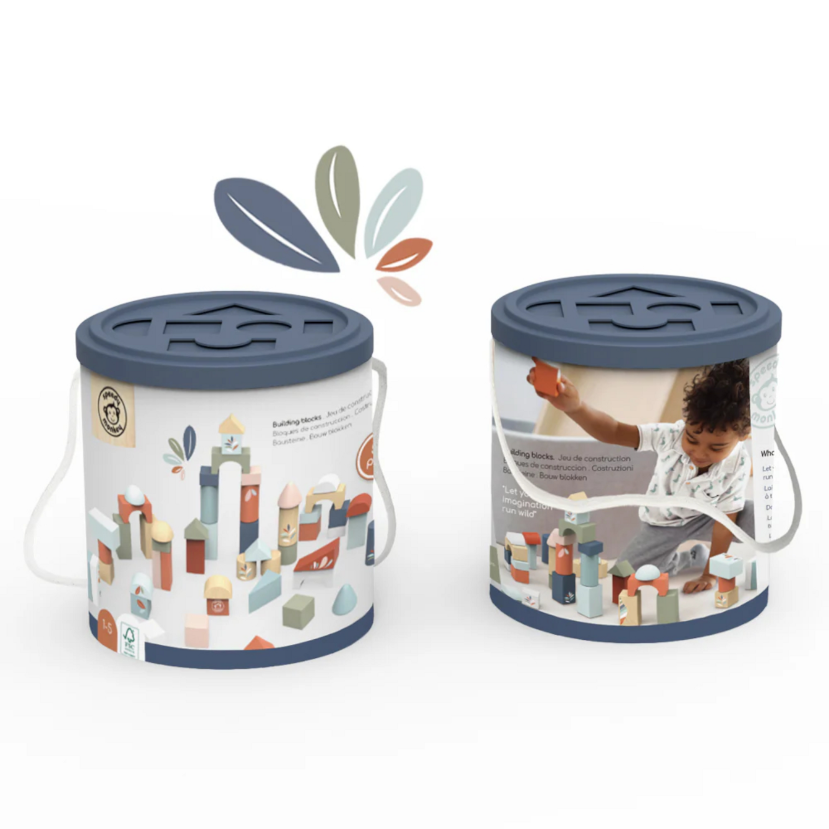 Speedy Monkey Building Blocks