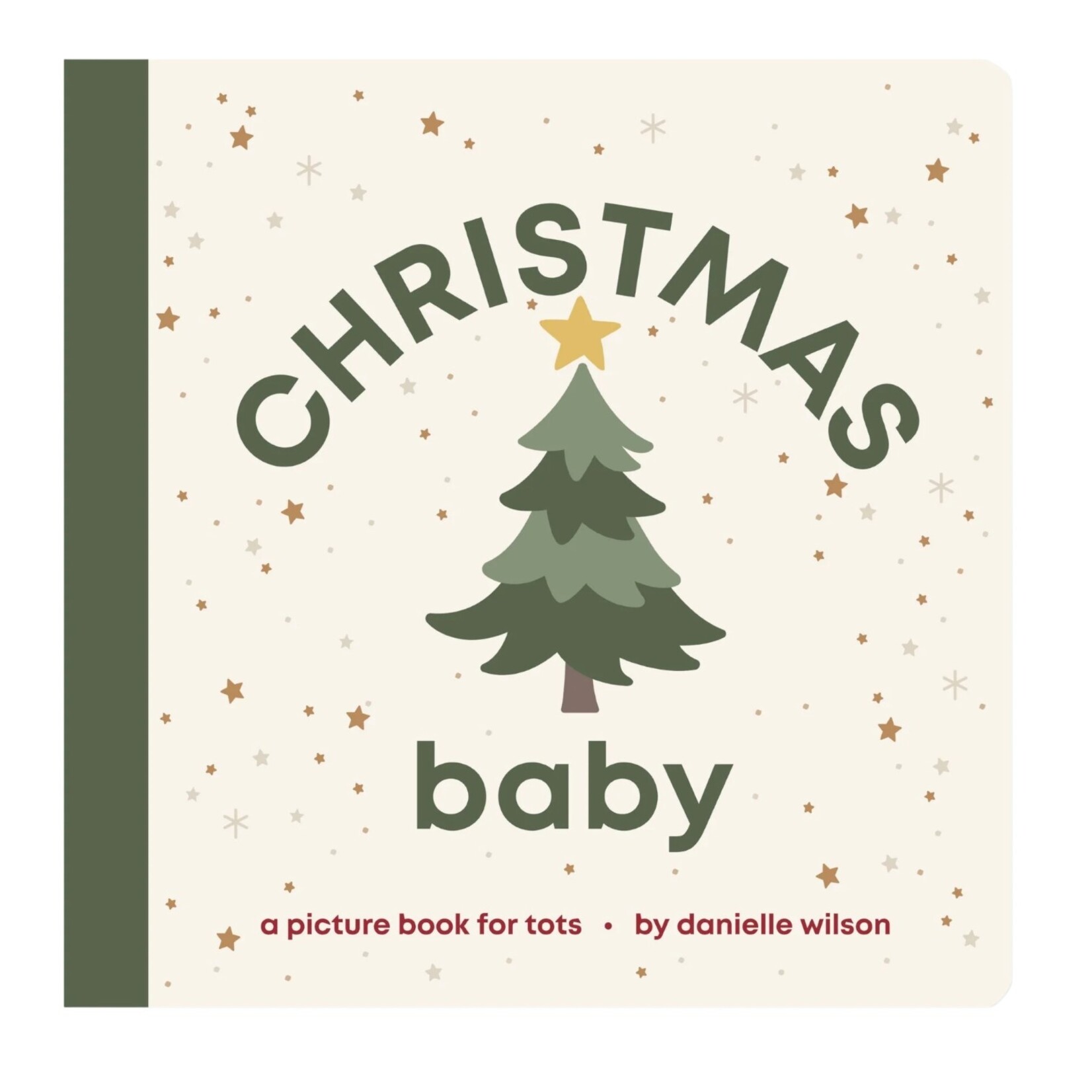 Left Hand Book House Christmas Baby Book
