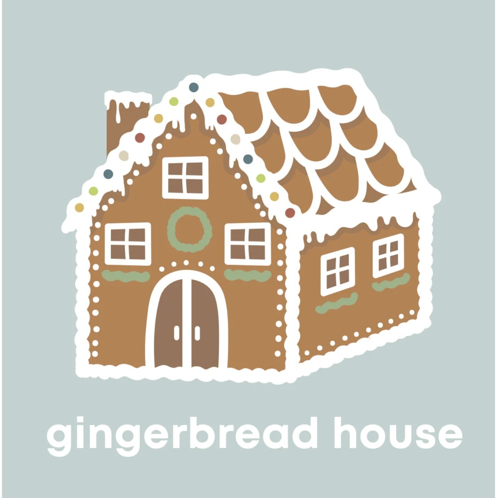 Left Hand Book House Christmas Baby Book