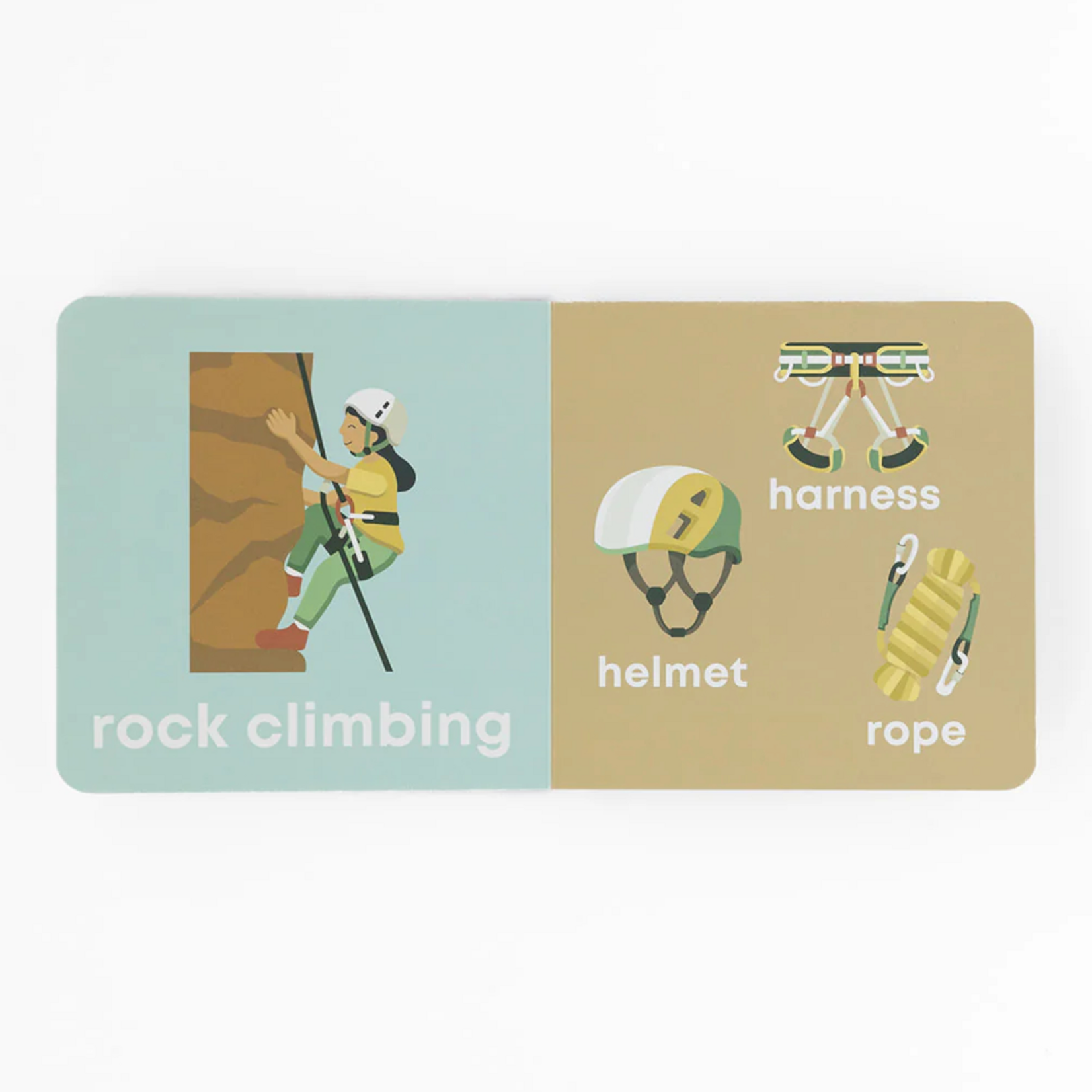 Left Hand Book House Mountain Baby Book