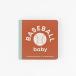 Left Hand Book House Baseball Baby Book