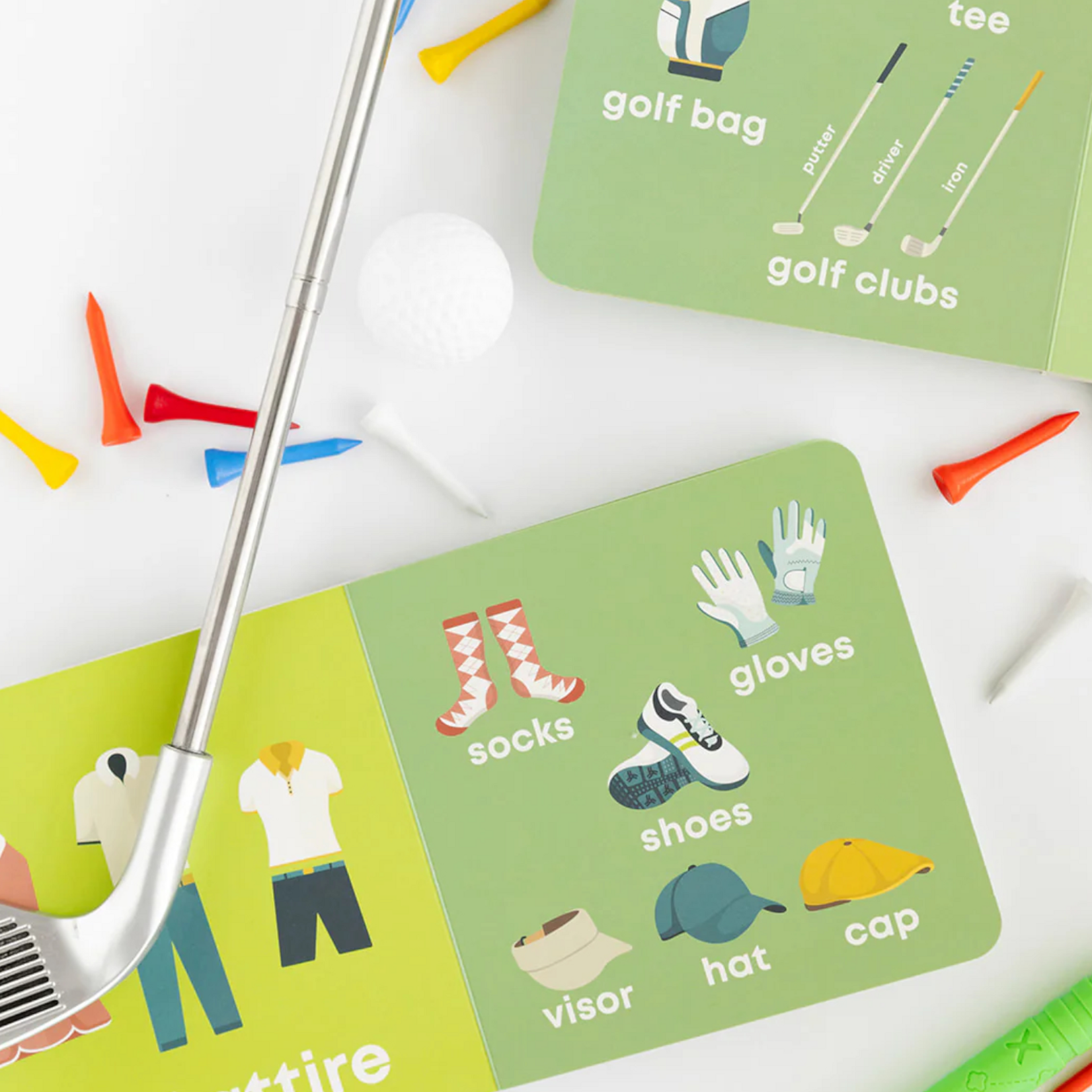 Left Hand Book House Golf Baby Book