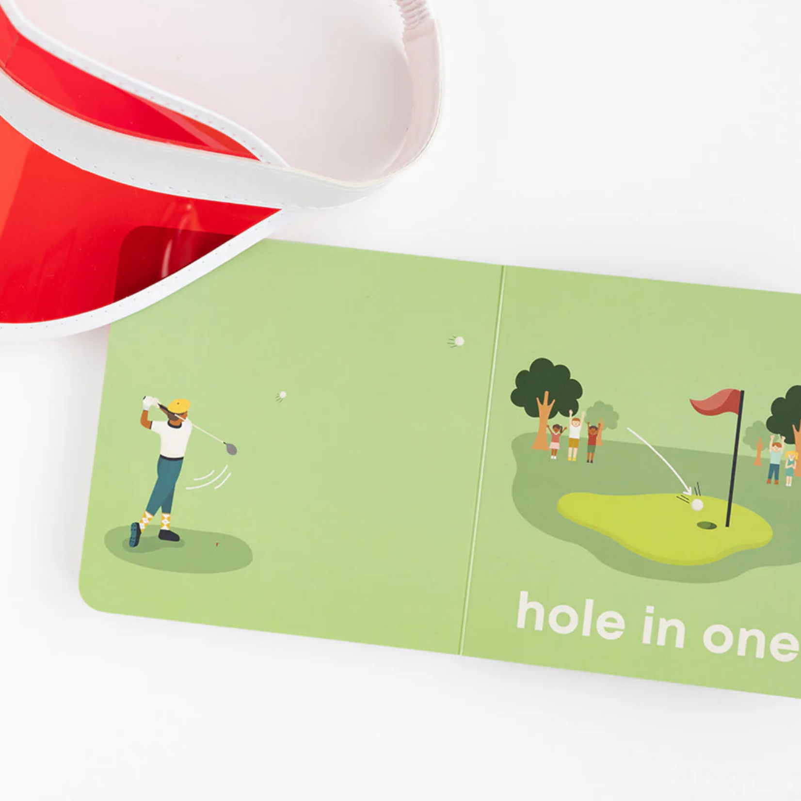 Left Hand Book House Golf Baby Book