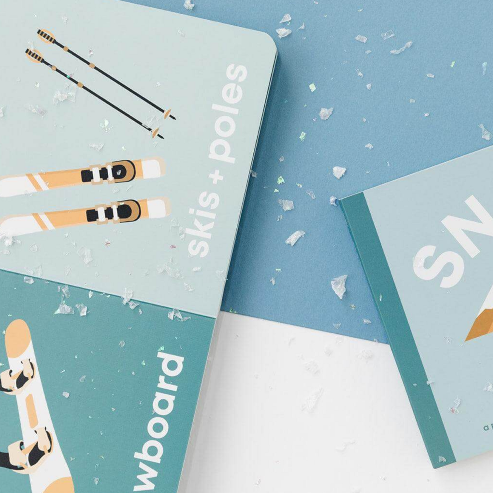 Left Hand Book House Snow Baby Book