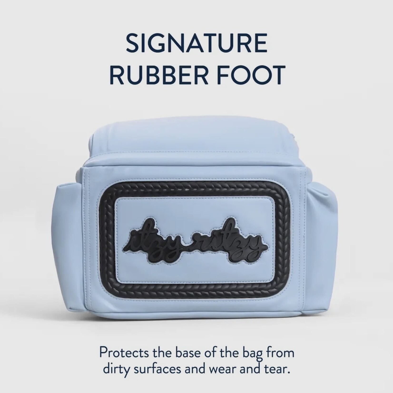 Itzy Ritzy Teddy Blue Boss Plus Diaper Bag Backpack