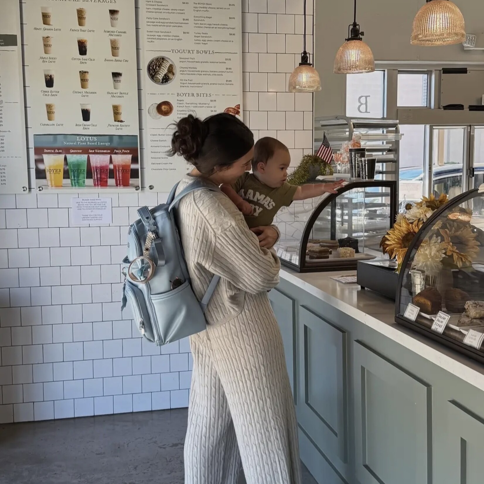 Itzy Ritzy Teddy Blue Boss Plus Diaper Bag Backpack