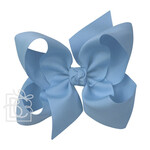 6.5" French Blue Grosgrain Bow