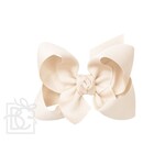 4.5" Nude Grosgrain Bow