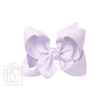 4.5" Powder Orchid Grosgrain Bow