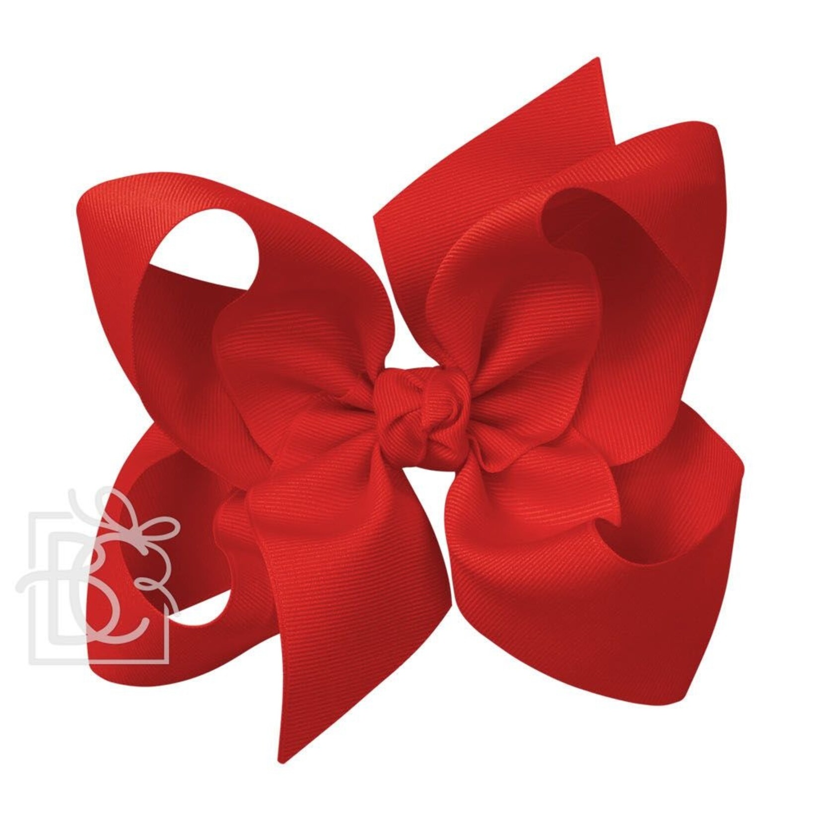 6.5" Grosgrain Bow Red
