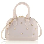 Carrying Kind Blush White Pearls Purse